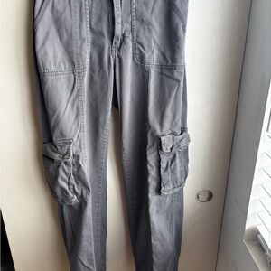 Men's Gray Cargo Pants